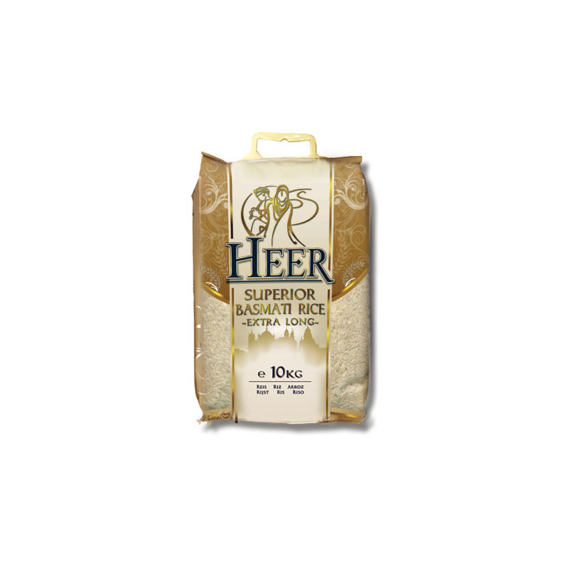 RIZ EXTRA LONG BASMATI HEER 2X10KG