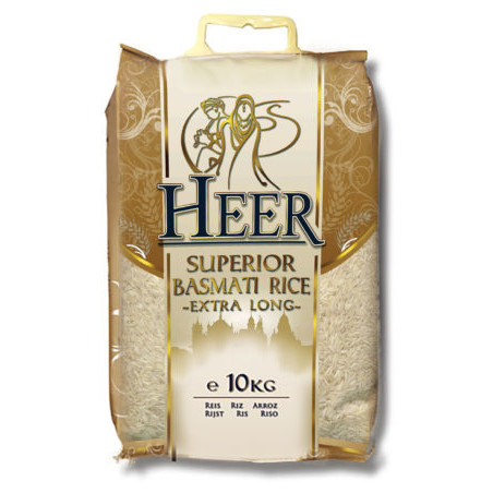 RIZ EXTRA LONG BASMATI HEER 2X10KG