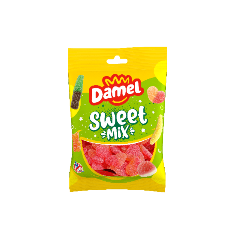 BONBON COEUR DE PECHE HALAL DAMEL 12X80G