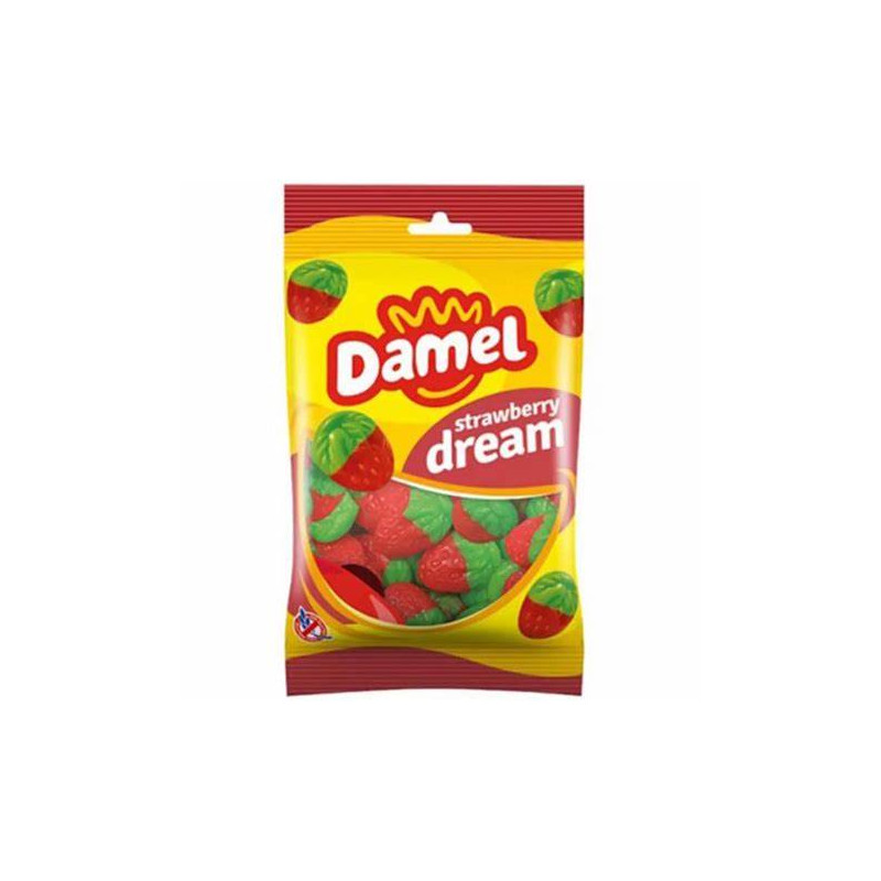 BONBON FRAISES SAUVAGE HALAL DAMEL 12X80G