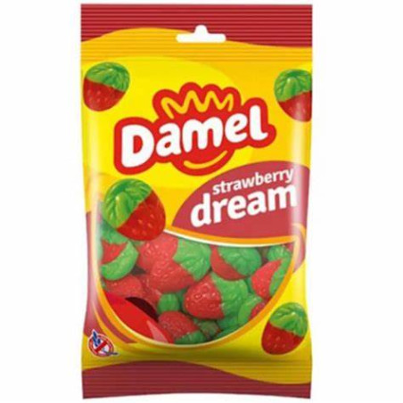 BONBON FRAISES SAUVAGE HALAL DAMEL 12X80G