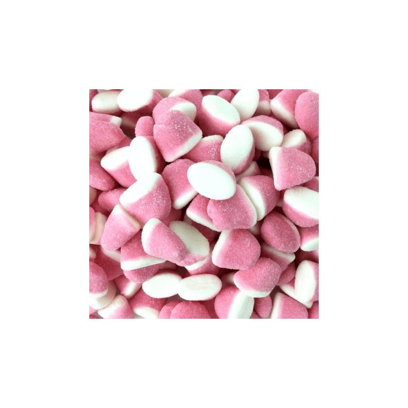 BONBON BISOUS FRAISES HALAL DAMEL 12X80G