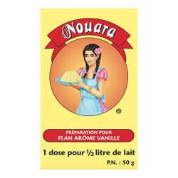 FLAN VANILLE NOUARA 24X50G