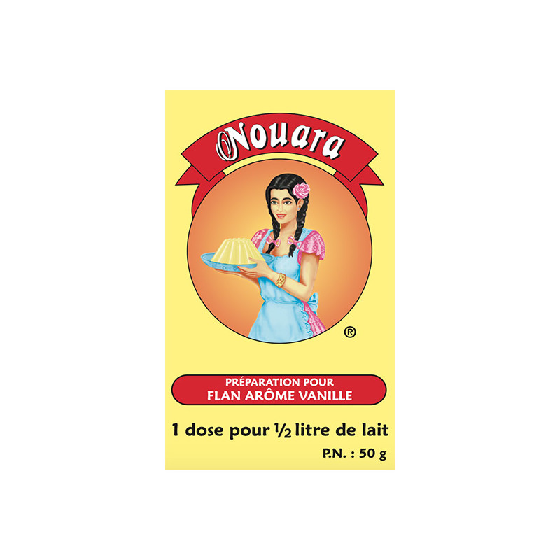 FLAN VANILLE NOUARA 24X50G