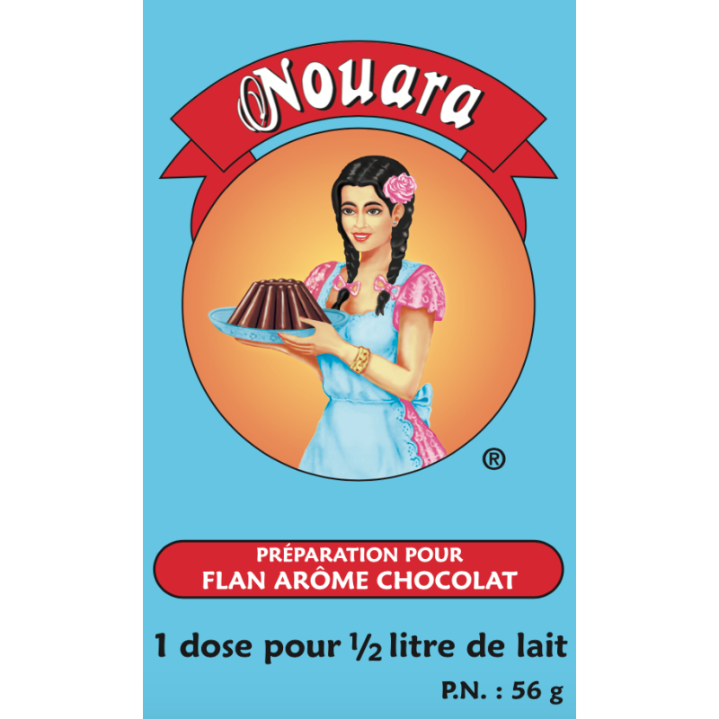 FLAN CHOCOLAT NOUARA 24X50G