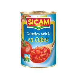 TOMATE CUBES SICAM 8X3X400G