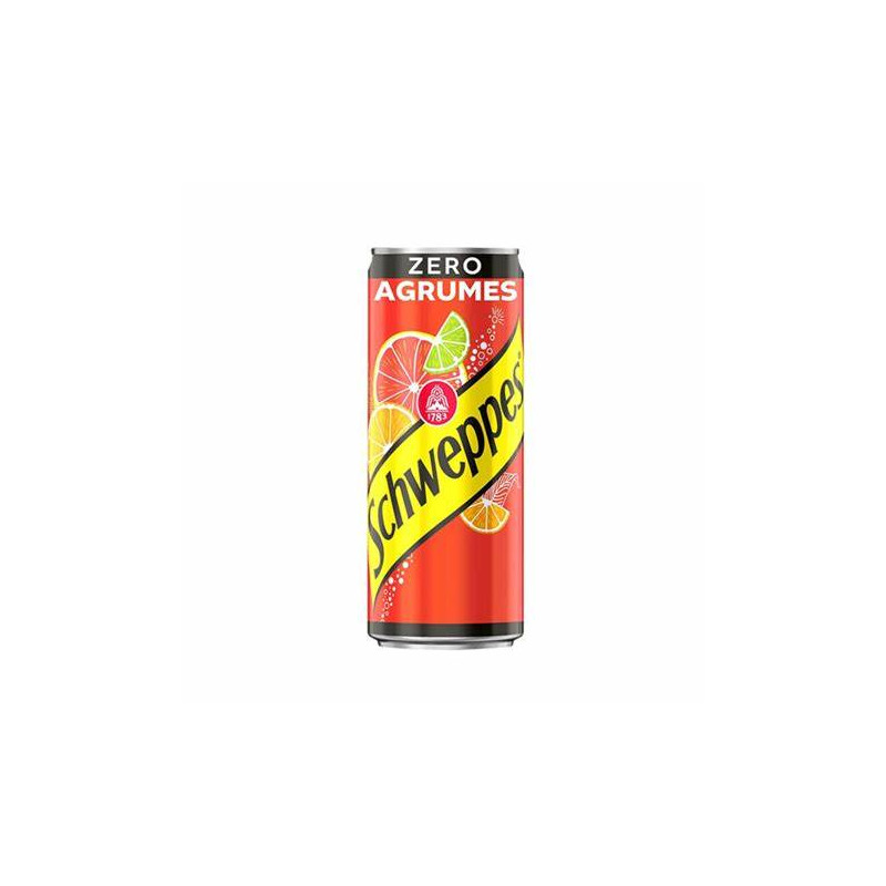 SCHWEPPES AGRUMES ZERO 4X6X33CL