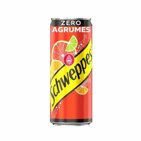 SCHWEPPES AGRUMES ZERO 4X6X33CL