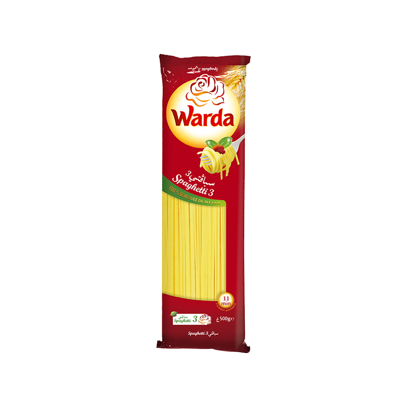PATE SPAGHETTI 3 WARDA 24X500G
