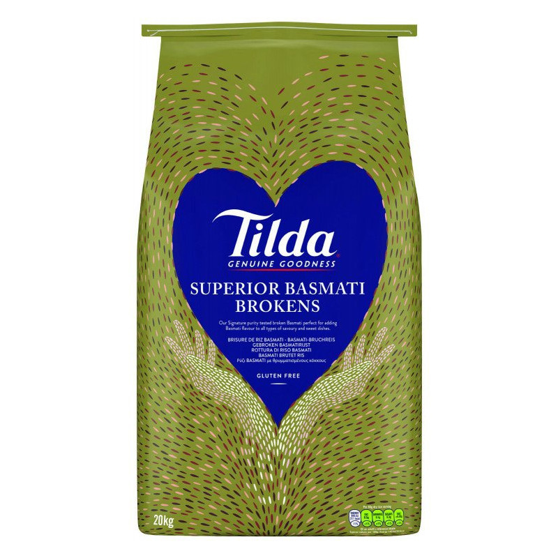 RIZ BASMATI TILDA BROKENS 20KG