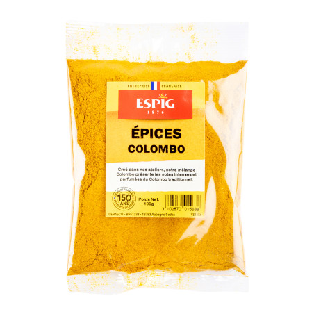 EPICES COLOMBO MOULU 20X100G