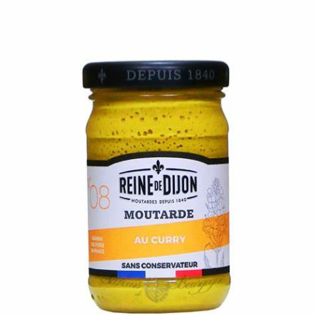 MOUTARDE CURRY 12X100GR