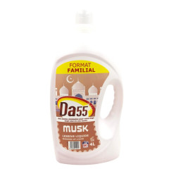LESSIVE LIQUIDE MUSK 2X4L