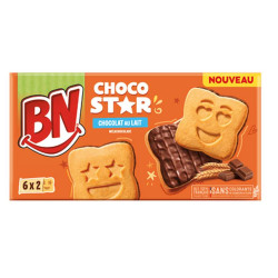 BN CHOCO STAR 10X195G