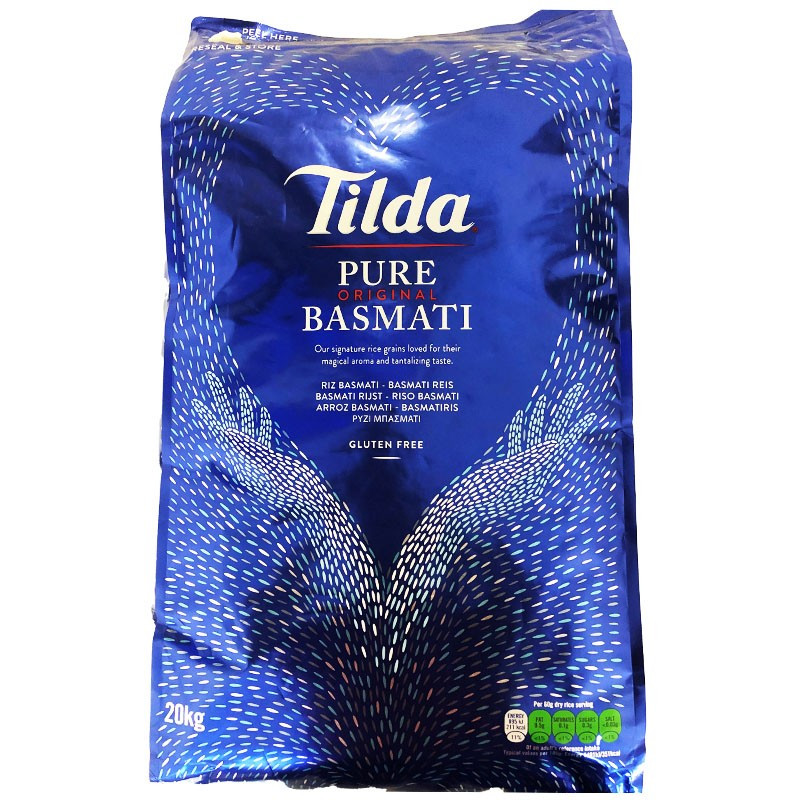 RIZ BASMATI TILDA 20KG