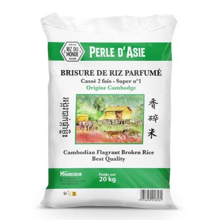 RIZ CASSE 2X PERLE D'ASIE 20KG