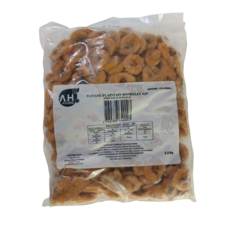 BANANE PLANTAIN RONDELLE PRECUIT 4X2.5KG