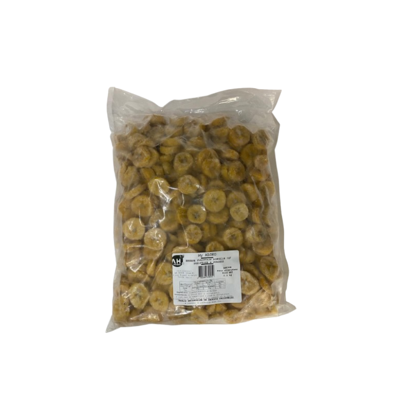 BANANE PLANTAIN RONDELLE PRE-FRITE 4X2.5KG
