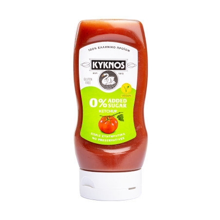 KETCHUP KYKNOS SANS SUCRE 12X360G