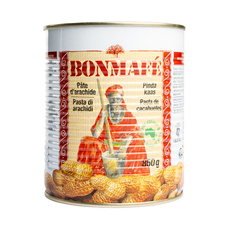 PATE D'ARACHIDE BONMAFE 6X850G