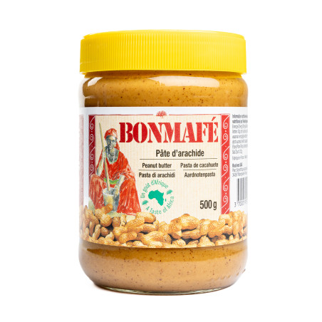 PATE D'ARACHIDE BONMAFE 12X500G