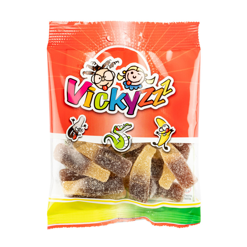 BOUTEILLES DE COLA SUCREES 12X100G