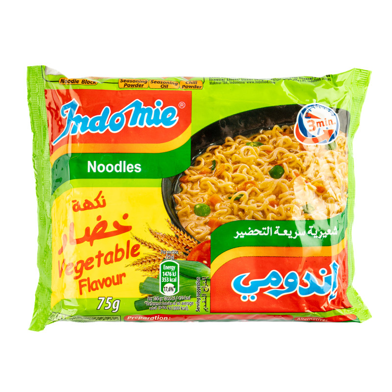 NOUILLES LEGUMES INDOMIE 40X70G