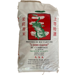 RIZ CAMBODGE CASSE 2X PARFUM JASMIN 20KG