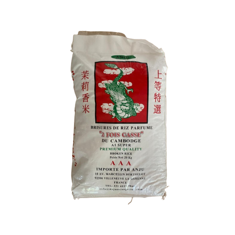 RIZ CAMBODGE CASSE 2X PARFUM JASMIN 20KG