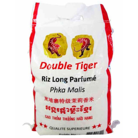 RIZ LONG PARFUM DOUBLE TIGER 5X5KG