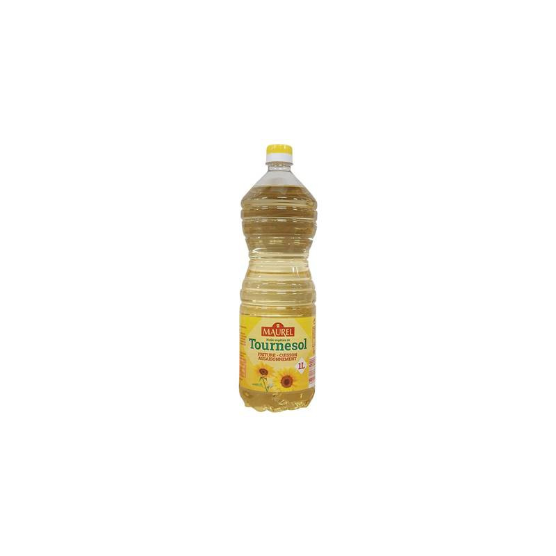 HUILE DE TOURNESOL MAUREL 15X1L