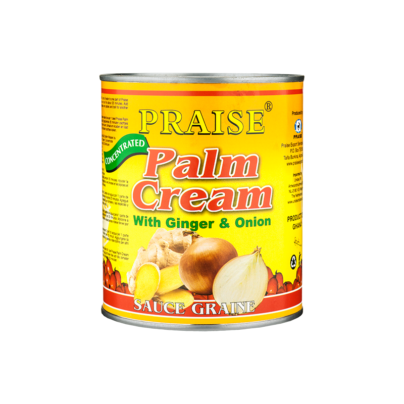 SAUCE GRAINE PRAISE OIGNON - GINGEMBRE 12X800G