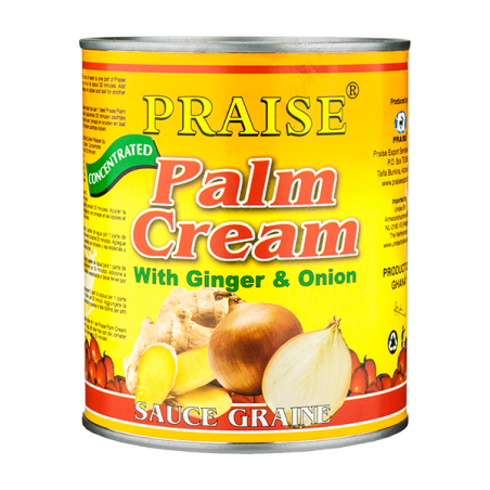 SAUCE GRAINE PRAISE OIGNON - GINGEMBRE 12X800G