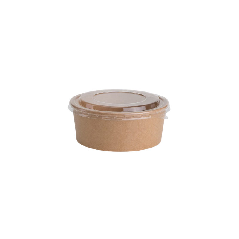 BOL KRAFT BRUN 1100ML SS COUV 600PC