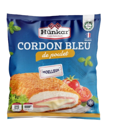 CORDON BLEU DE POULET HUNKAR HALAL 10X800GR