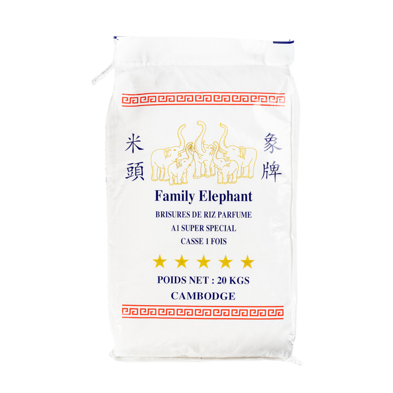 RIZ CASSE 1X  ELEPHANT CAM. 20KG