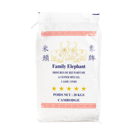 RIZ CASSE 1X  ELEPHANT CAM. 20KG