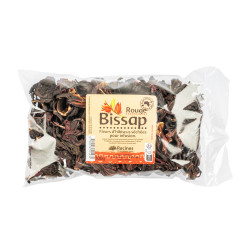 FLEUR D'HIBISCUS ROUGE 20X100G