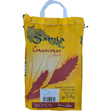 COUSCOUS MOYEN SAMIA 5KG