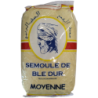 SEMOULE DE BLE MOYENNE COME 12X1KG