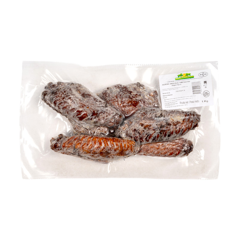 AILERONS DINDE FUME HALAL S/V 12X1K