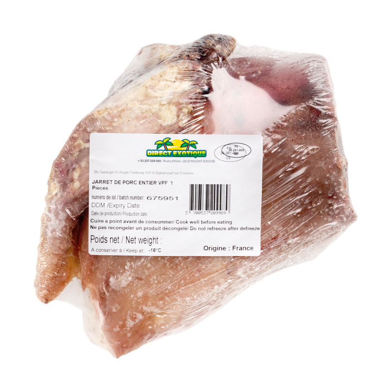 JARRET DE PORC IND 4P PV