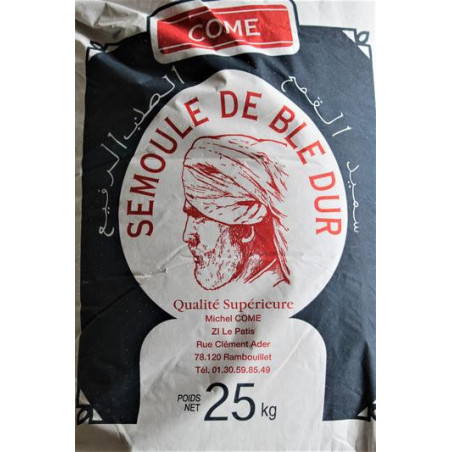 SEMOULE DE BLE FINE COME 25KG