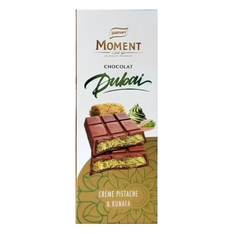 CHOCOLAT DUBAI PISTACHE-KUNAFA MOMENT 36X150GR