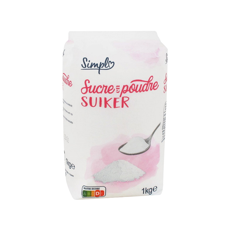 SUCRE EN POUDRE SIMPLY 1KG