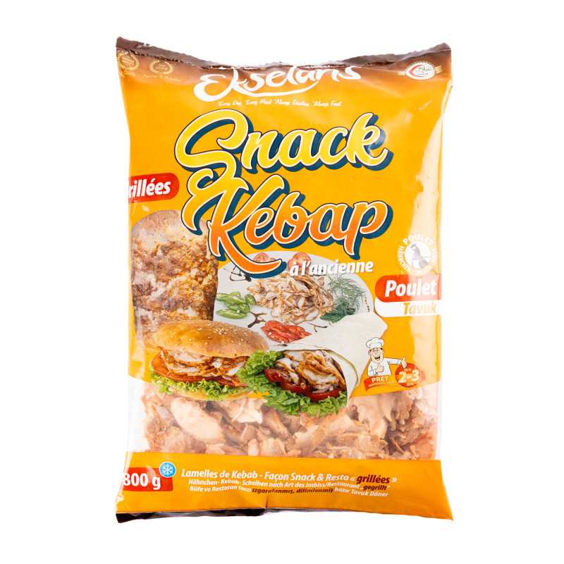 SNACK KEBAB POULET 5X800G