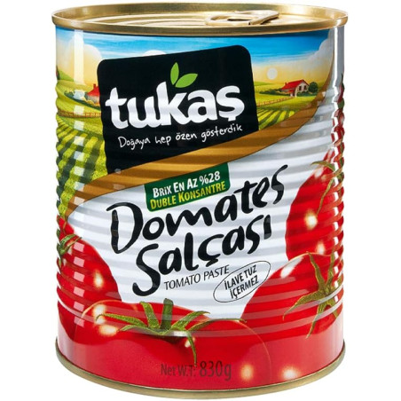 TOMATE CONCENTRE TUKAS DOMATES SALCASI 12X830GR