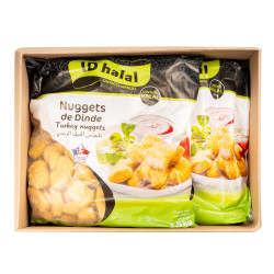 NUGGETS DE DINDE ID HALAL 2X2.5KG