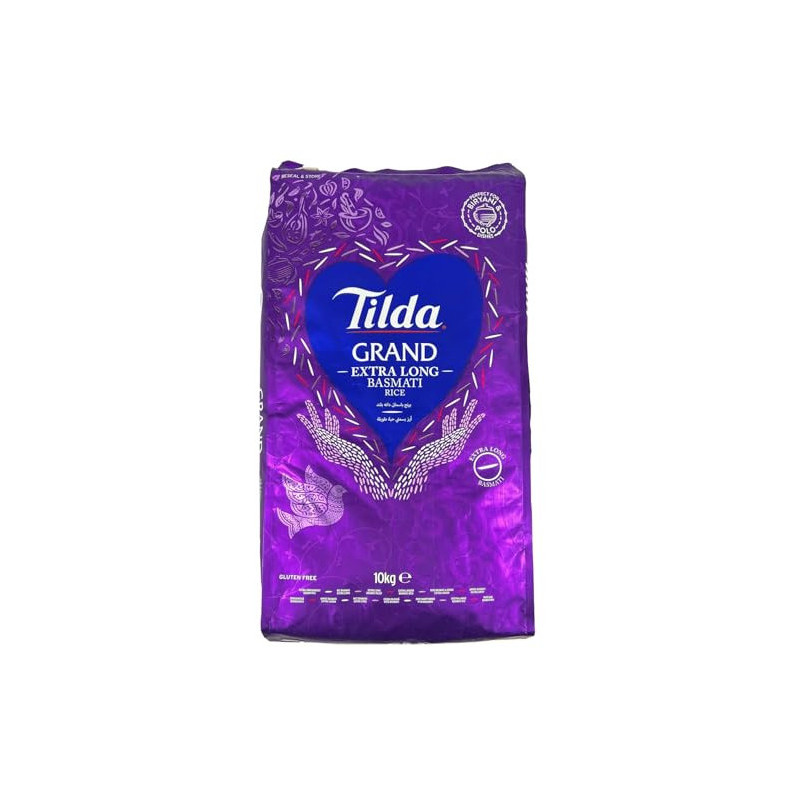 RIZ BASMATI GRAND EXTRA LONG TILDA 10KG