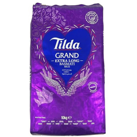 RIZ BASMATI GRAND EXTRA LONG TILDA 10KG